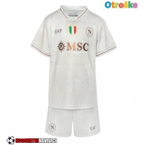 Otroške Nogometnih dresov SSC Napoli Gostujoči 2025-26 Kratki rokavi (+ hlače)